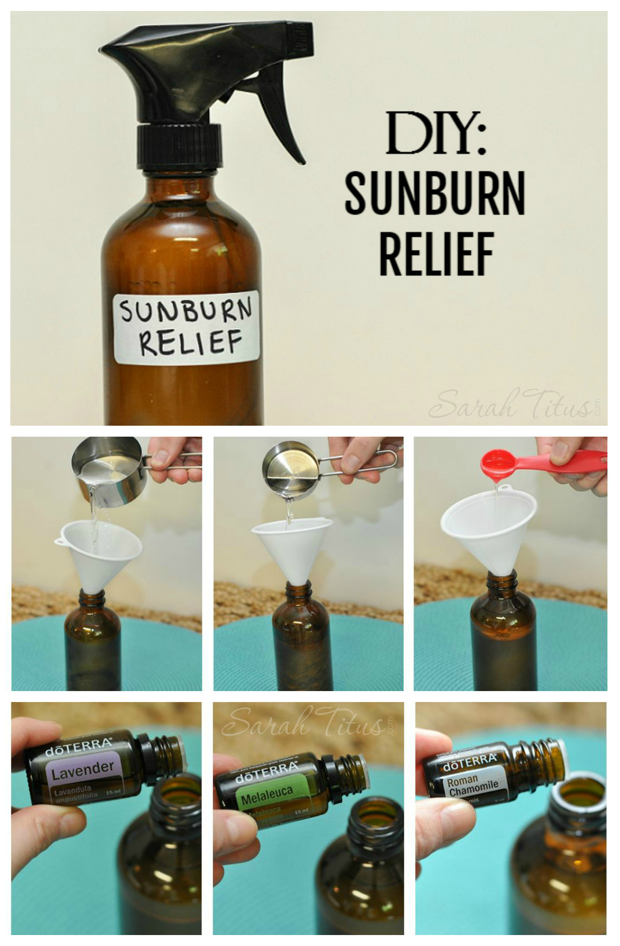 DIY Sunburn Relief Sarah Titus