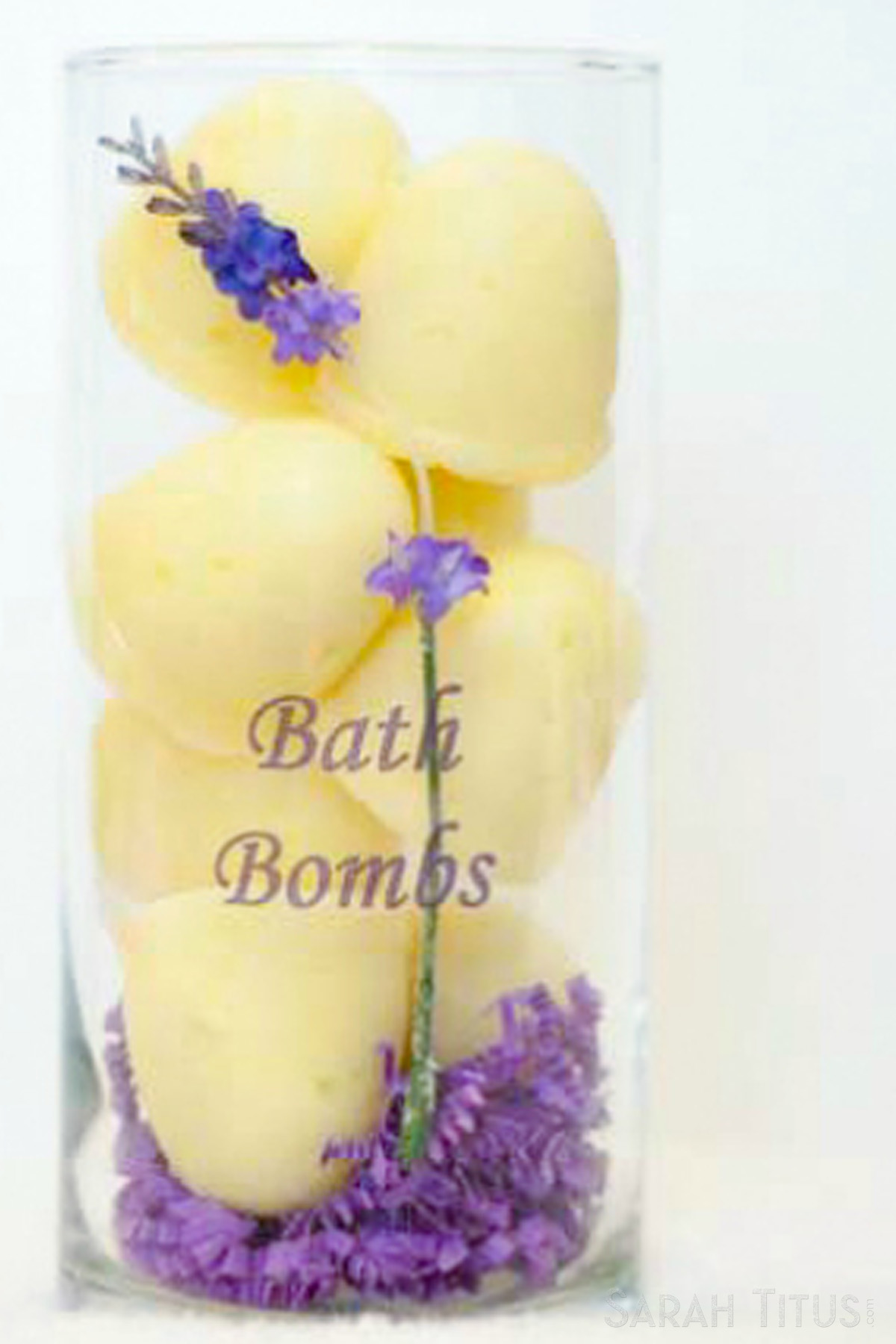 DIY Bath Fizzy Bombs Sarah Titus