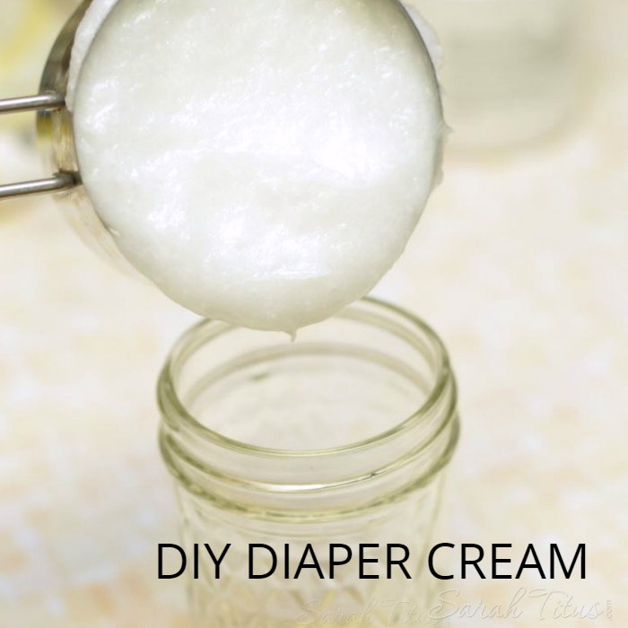 DIY Diaper Cream Sarah Titus