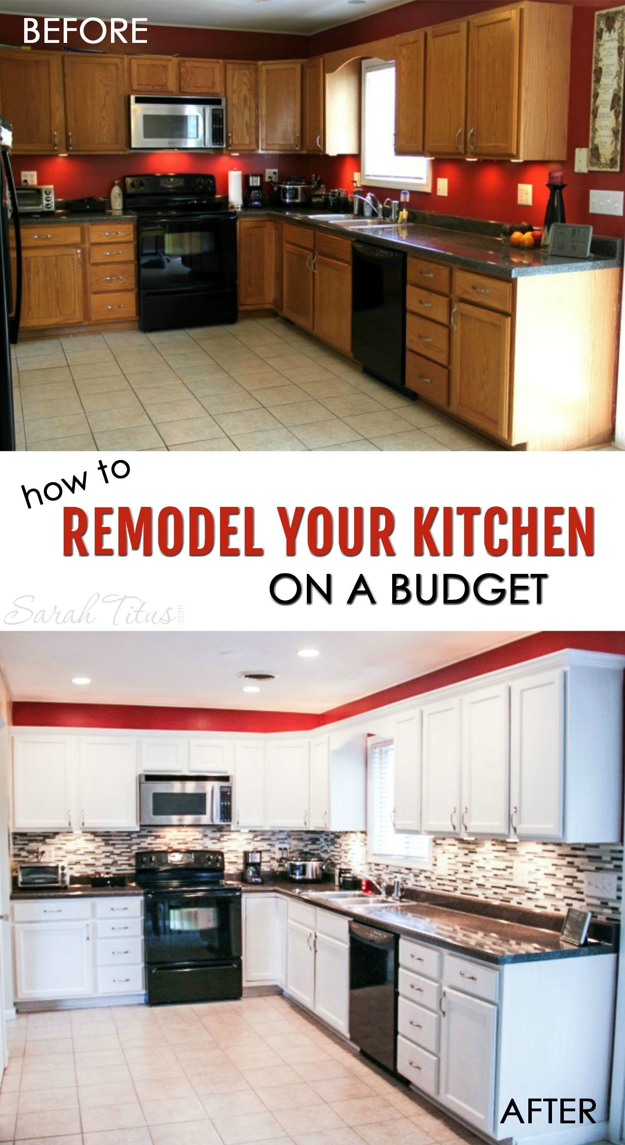 How To Remodel Your Kitchen On A Budget - Sarah Titus