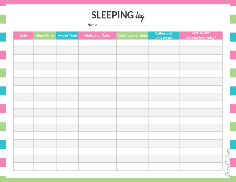 It is a photo of Nerdy Sleep Tracker Printable This is a picture of Nerdy Sleep Tracker Printable