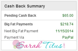 ebates screenshot