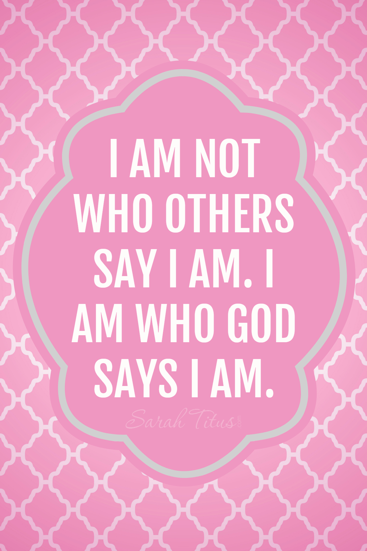 how do you say i am