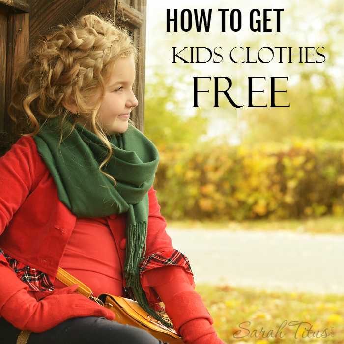 Paying for clothes in our house is a sin. Click to read how I get all my kids BRAND NAME clothes for FREE! You'll never go back to paying for clothes again!