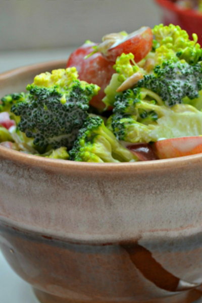 Nutritious Broccoli & Grape Salad