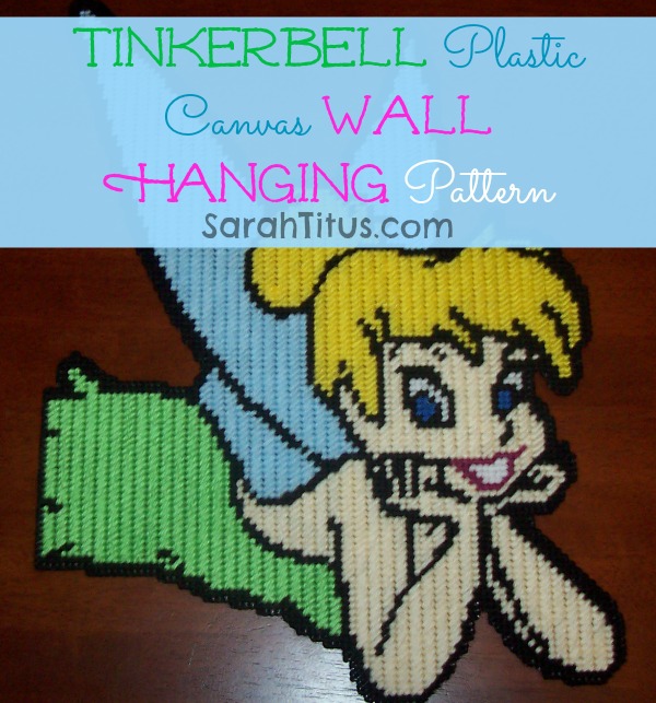 Tinkerbell Plastic Canvas Pattern Children S Room Decor Sarah Titus