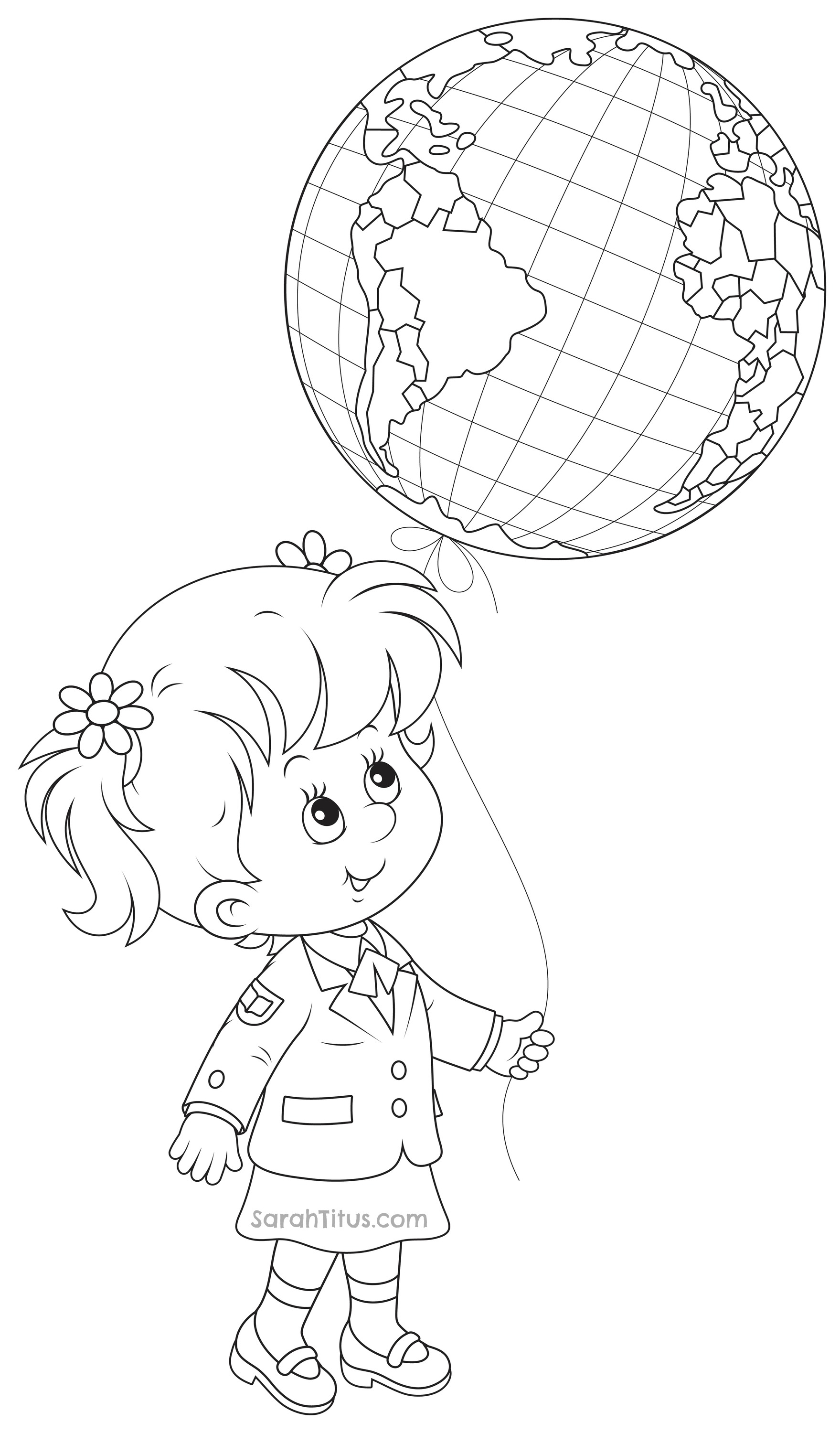 Back to School Coloring Pages - Sarah Titus