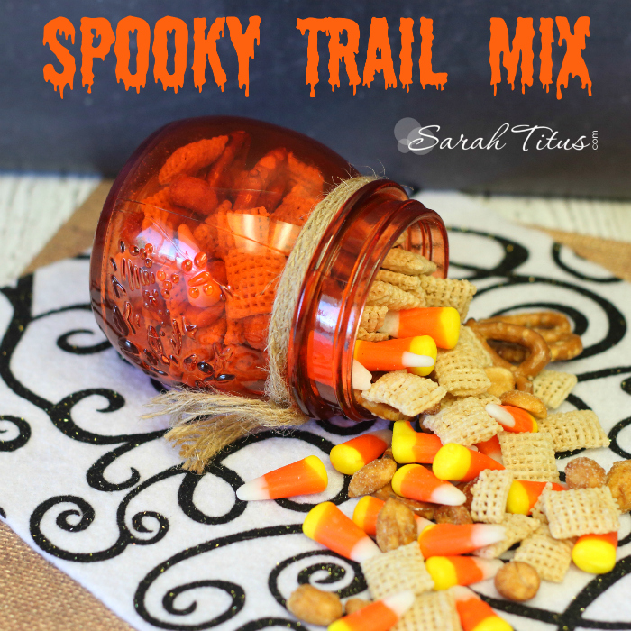 Funnest Halloween Treats To Make With Kids - Spooky Trail Mix