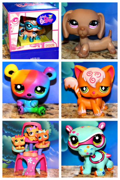 LPS CAT Rare Animal Littlest pet shop Toys Stand Dog Dachshund