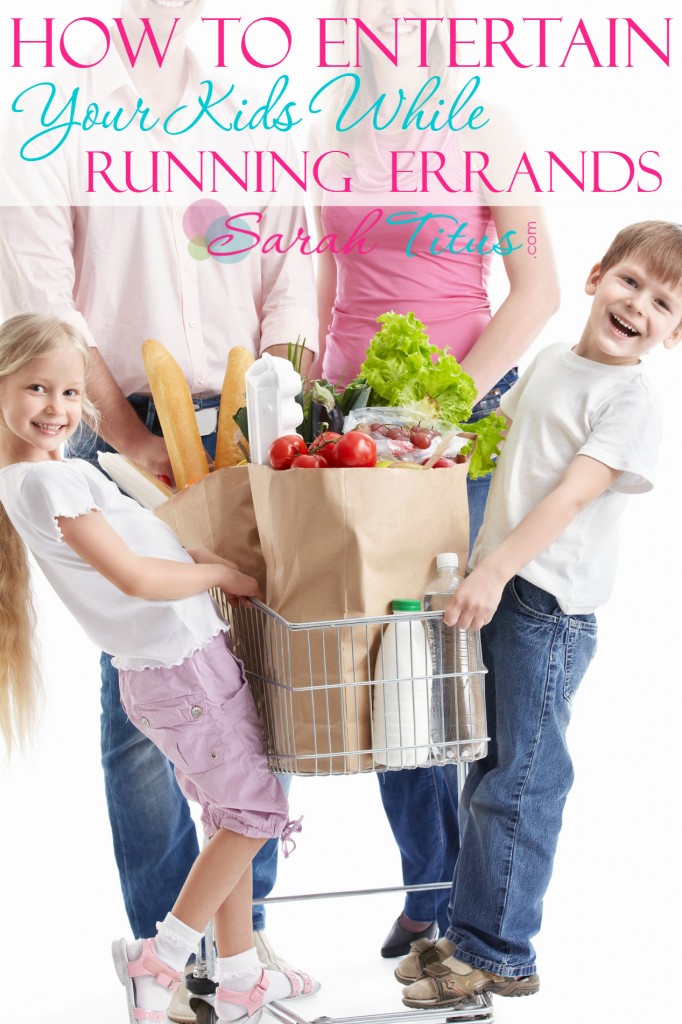 How to Entertain Your Kids While Running Errands