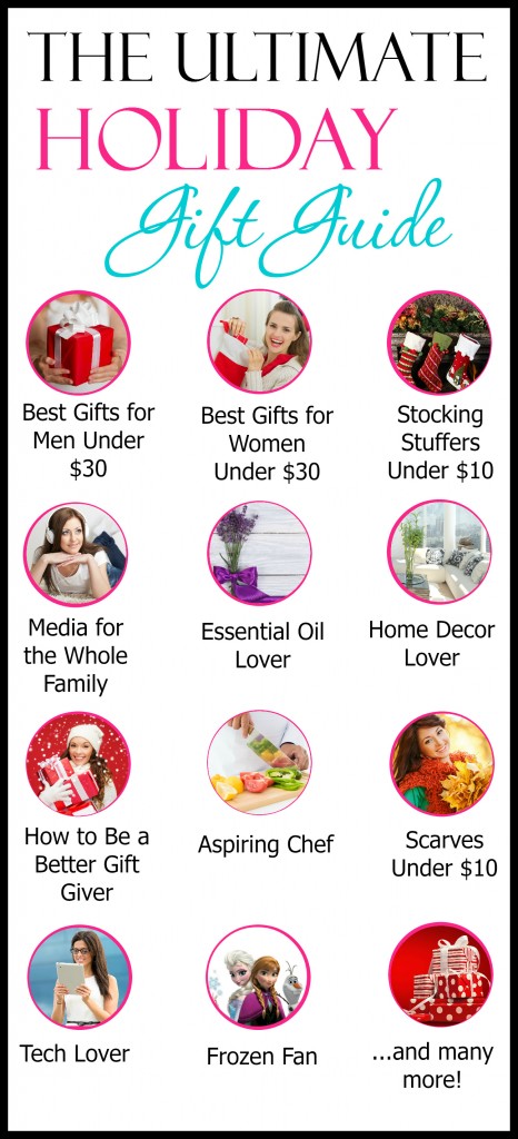 Do you wish it was just super simple to buy a gift and be done with your gift shopping, not having to deal with the crowds and the research and "sales"? Check out this ULTIMATE holiday gift guide, designed to help you buy for everyone on your list...the easy way!