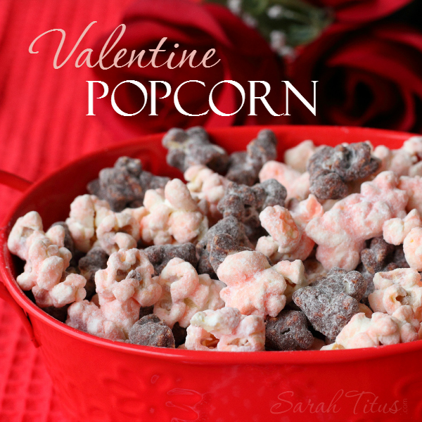 Make your Valentine a sweet treat this Valentine's Day with this delicious and easy-to-make Valentine's Popcorn!