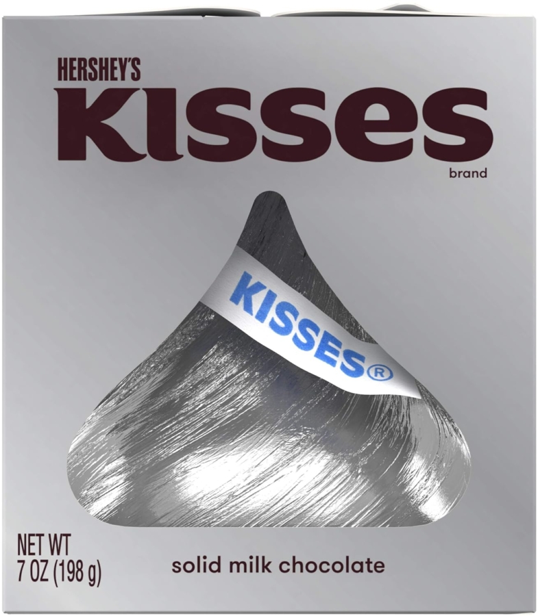 Giant Hershey Kiss Valentine chocolate gift for him under $10