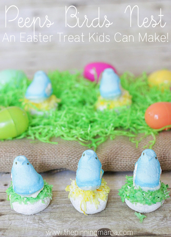 10 Best Easter Treats On The Planet - Peeps Birds Nest