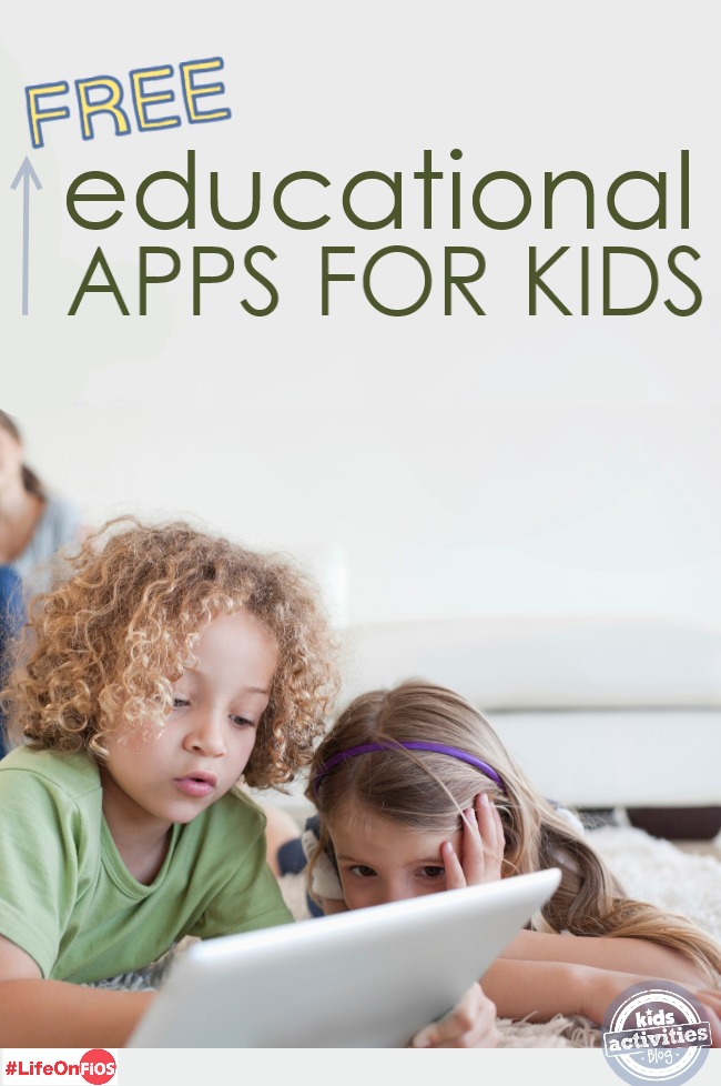 Your child will never have time to be bored with all these free educational apps! And they are so fun, they might not even realize they are learning!