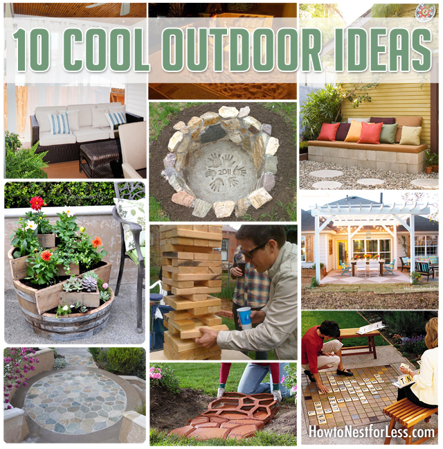 This is the perfect list for summer. I love the family fire pit and outdoor scrabble! How cool!