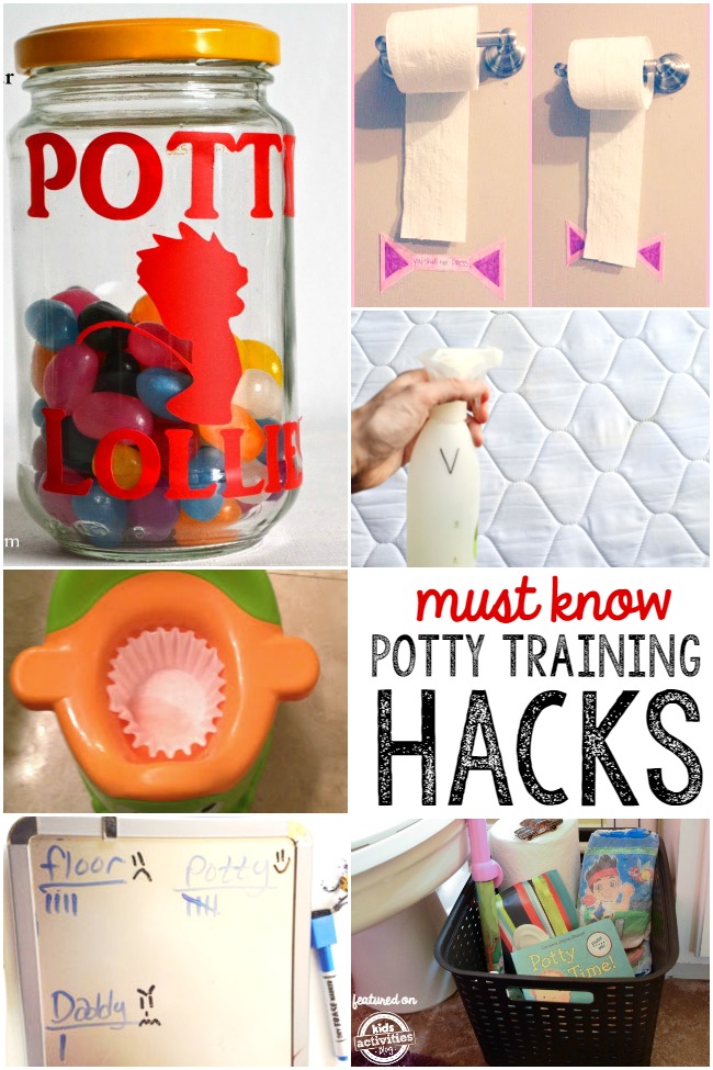 Everything you ever wanted or needed to know to potty train your kids in one spot!