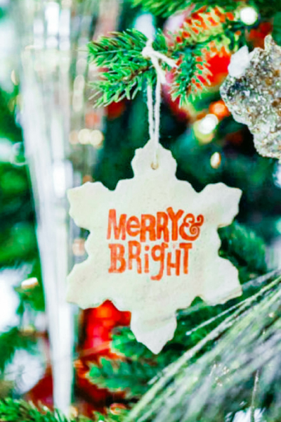 Salt Dough Holiday Ornaments