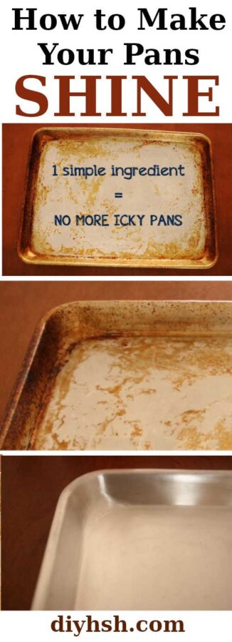 DIY Clean Greasy Pans