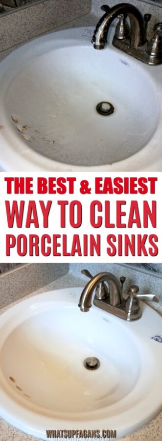 How-to-clean-porcelain-sink