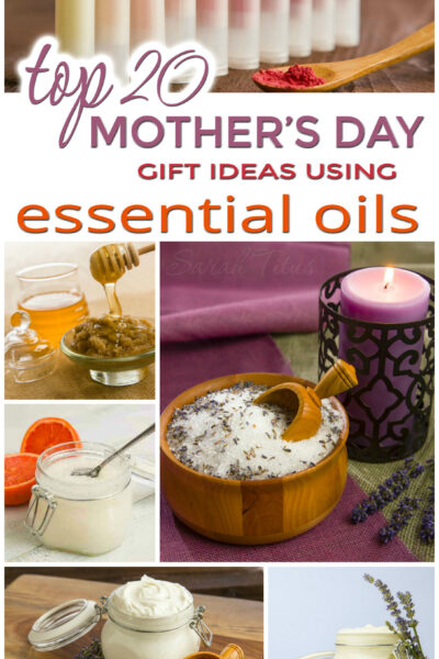 If you're looking to save money and gift a health-conscience gift, these top 20 Mother's Day gift ideas using essential oils are perfect for you!
