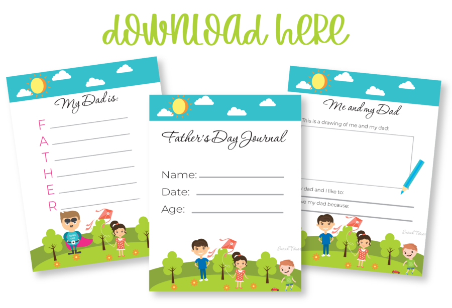 Father's Day Journal Free Printables