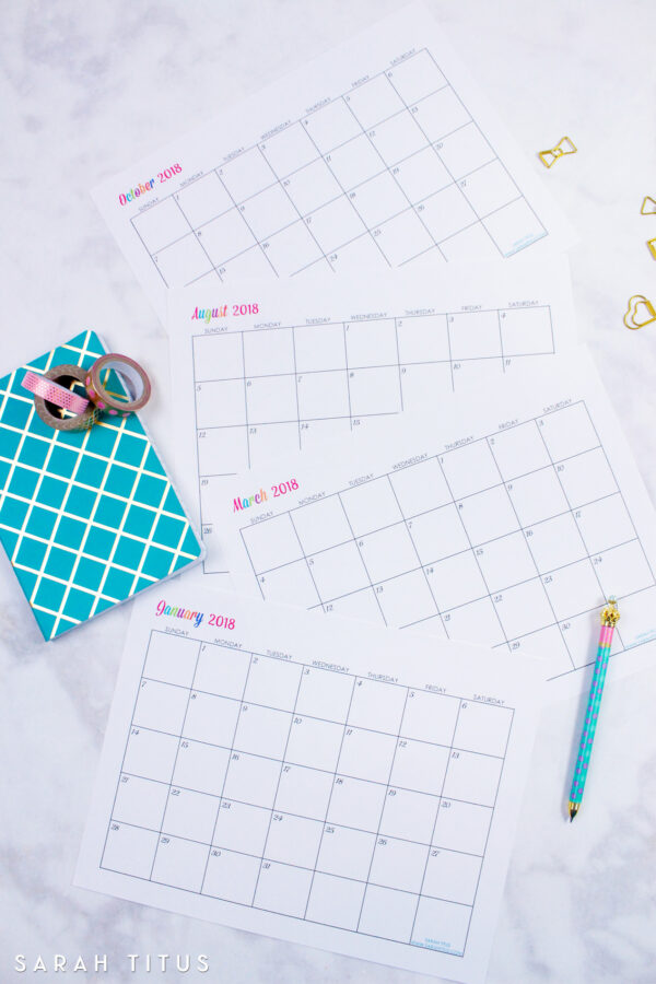 editable october 2018 calendar