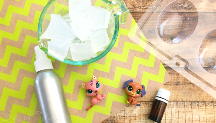 Everybody loves LPS! EVERY BODY! Here's how to make your very own Littlest Pet Shop Homemade Soap with Essential Oils sure to please kids and adults alike!