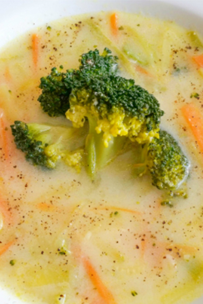 Greek Avgolemono Vegetable Soup