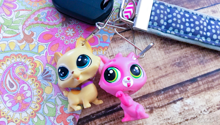 Littlest Pet Shop DIY key chain