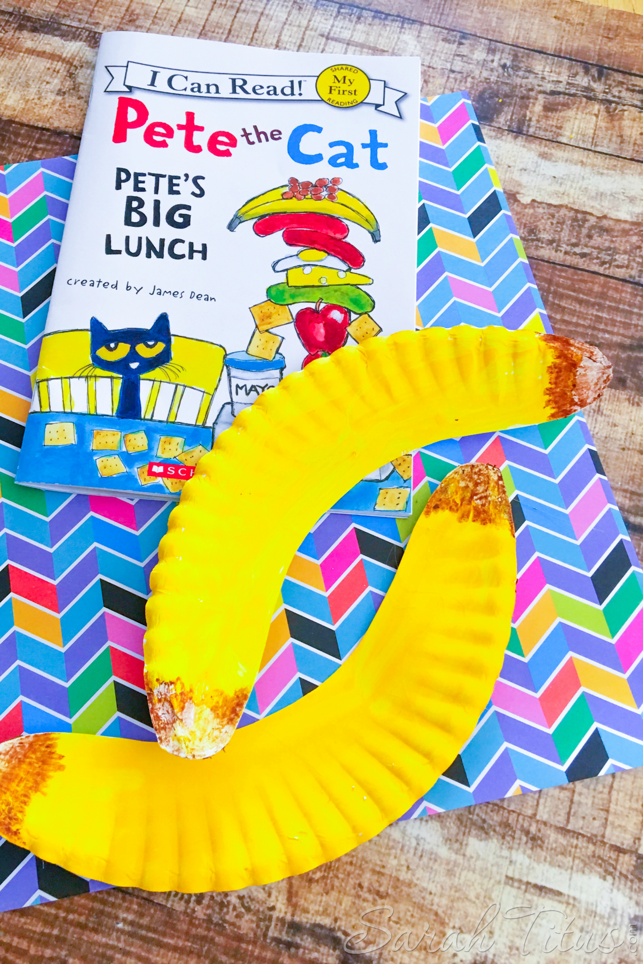 preschoolers crafts y for Craft Titus the Sarah Banana Cat Pete