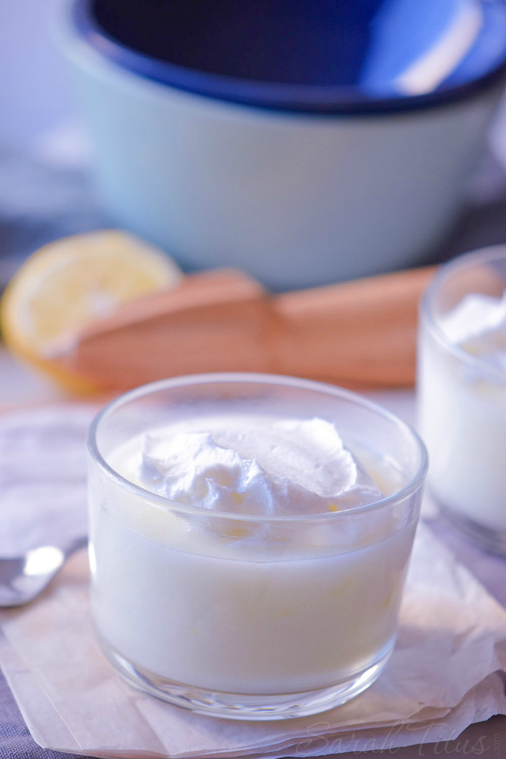 If you're in the mood for something sweet, light, and airy, this lemon zest pudding is PERFECT for you!