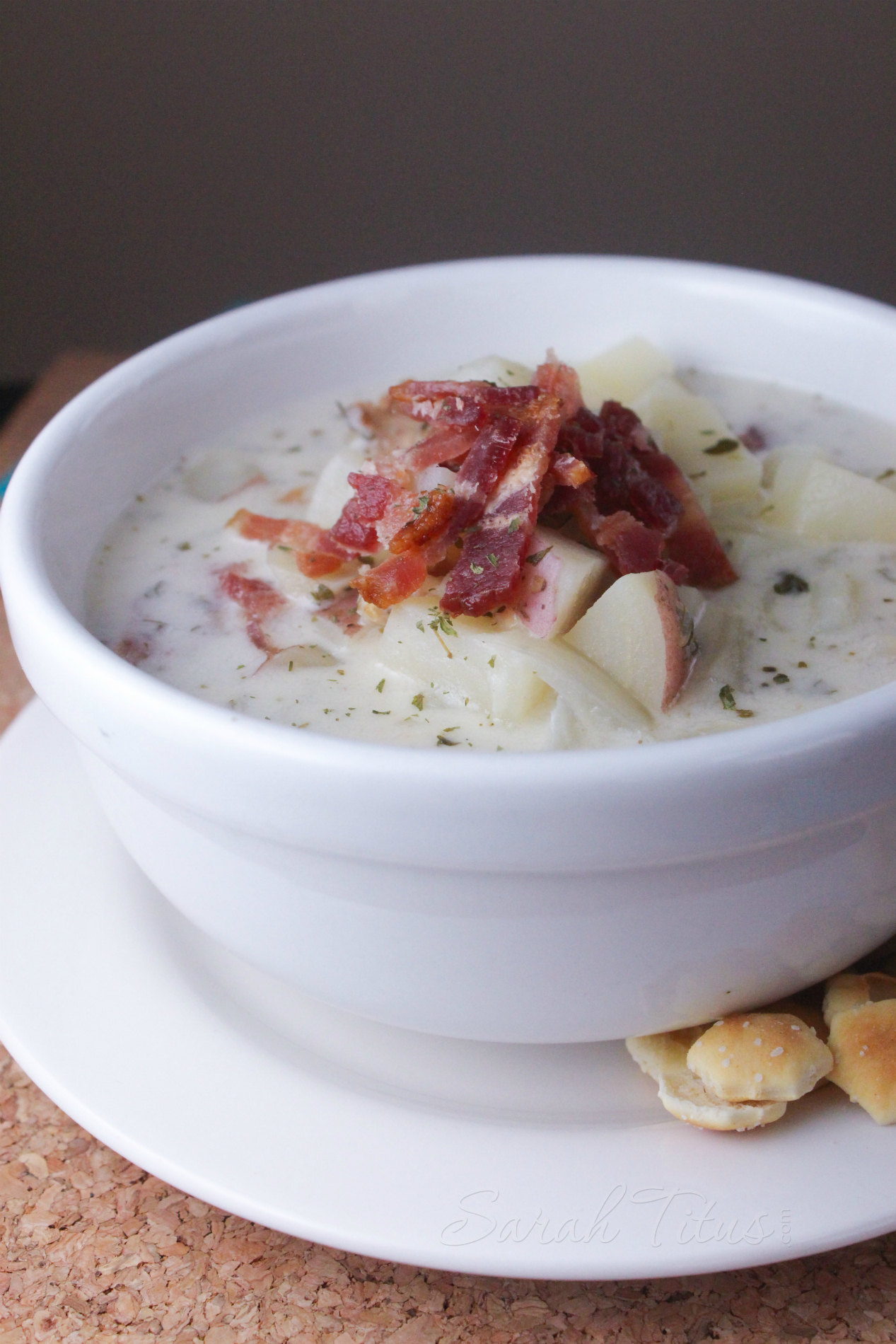 I have traveled my fair share and I've come across places that claim to have the World's Best Clam Chowder, and I'm sorry to tell them, mine's better...BY FAR!