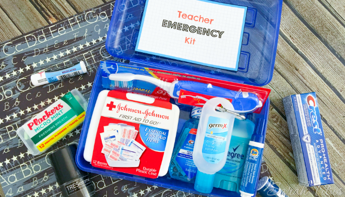 This teacher emergency kit has GOT TO BE THE most useful & practical back to school gift ever and best of all, you can make it for only $1. I'll show you how!