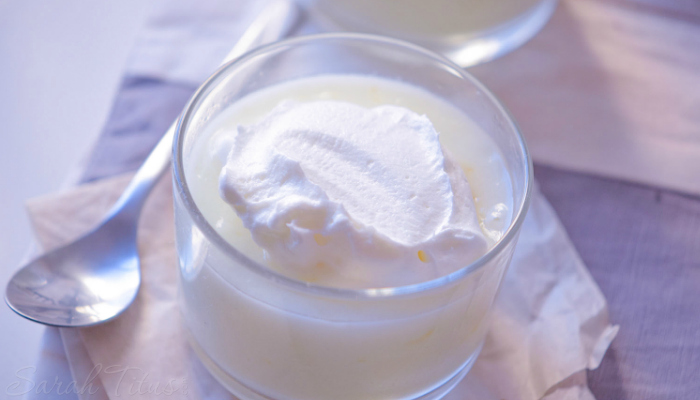 Lemon Zest Pudding