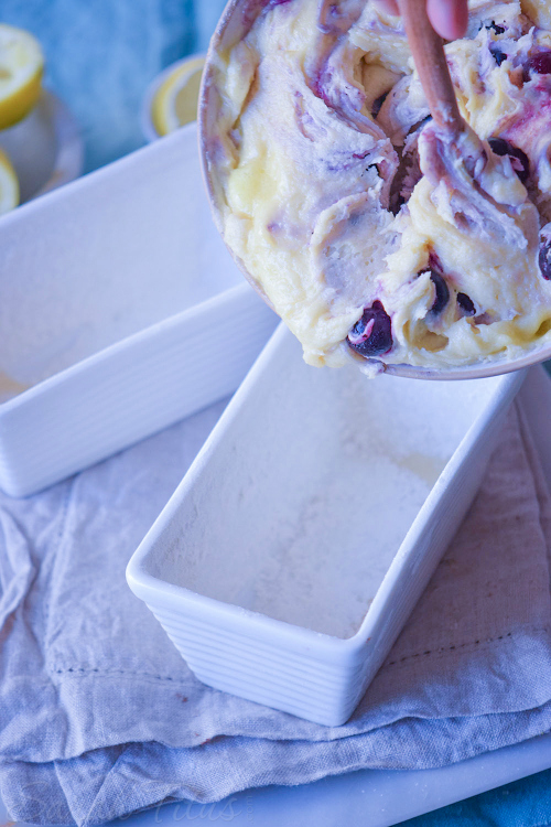 The sweetness of the blueberries with the slight tart of the lemon, these lemon blueberry loaves make for a very delicious and healthy snack!