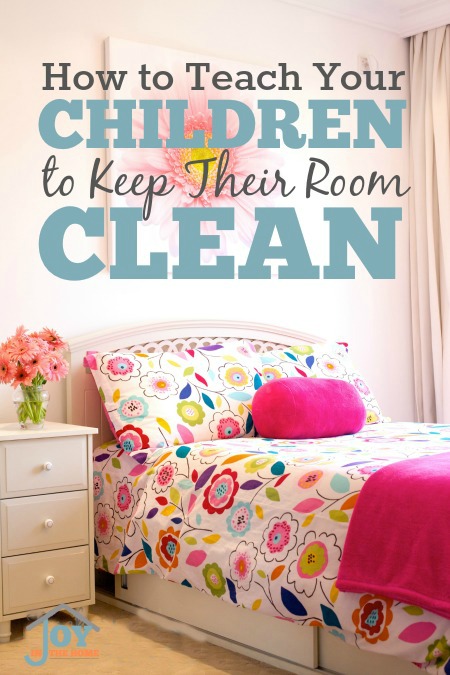 Is your child a slob? This article will teach them how to keep their own room clean!