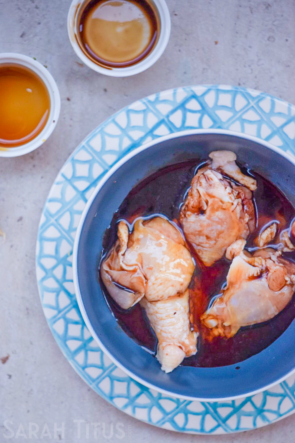 These Sticky Soy Chicken Wings are a fresh take on chicken- you will feel like you are eating Chinese takeout, but with a lot less fat and salt.