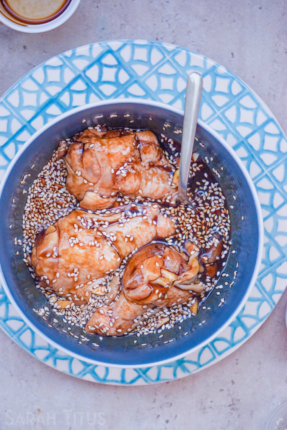 These Sticky Soy Chicken Wings are a fresh take on chicken- you will feel like you are eating Chinese takeout, but with a lot less fat and salt.