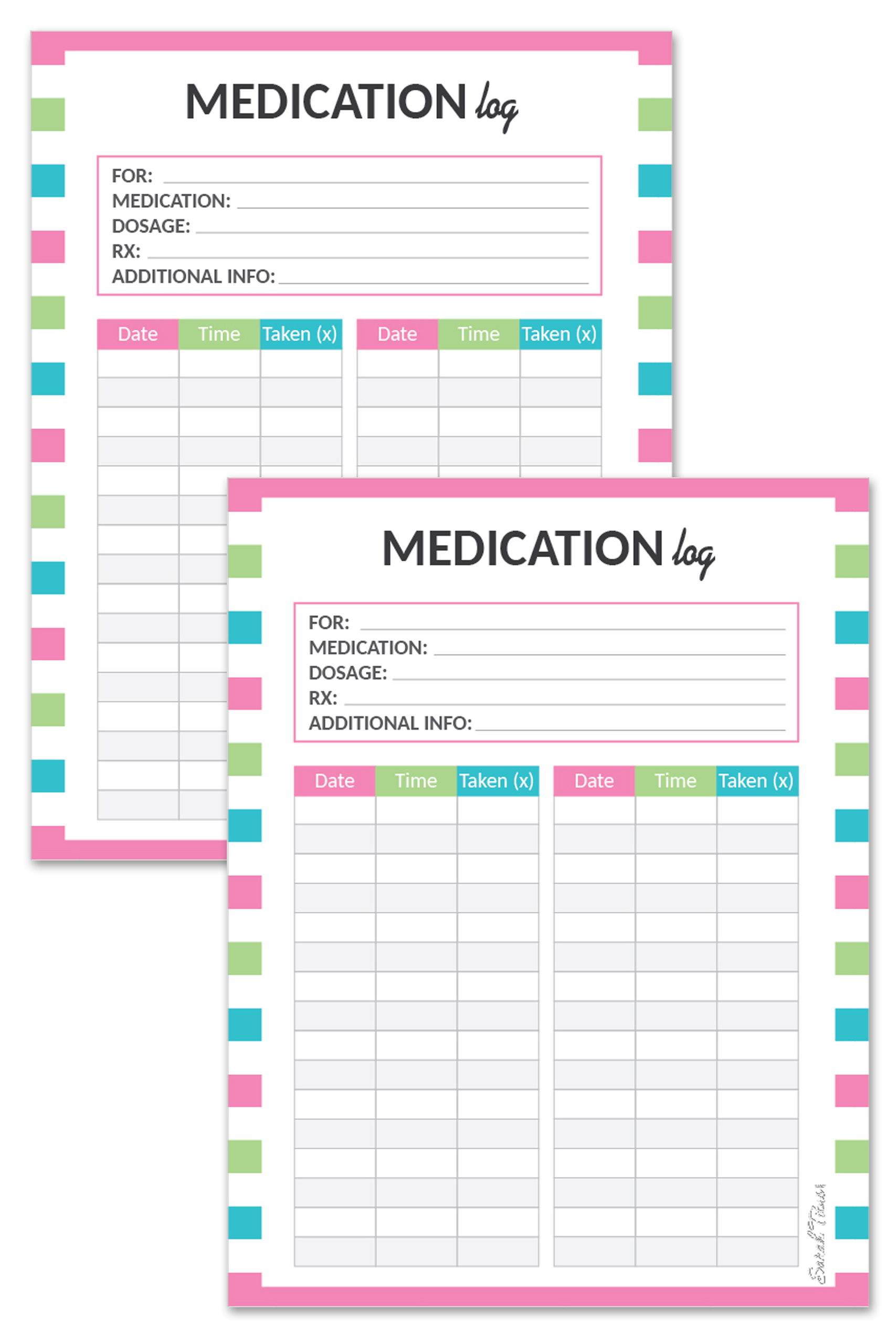 Medical Binder Printables Medication Chart Medical Bi vrogue.co