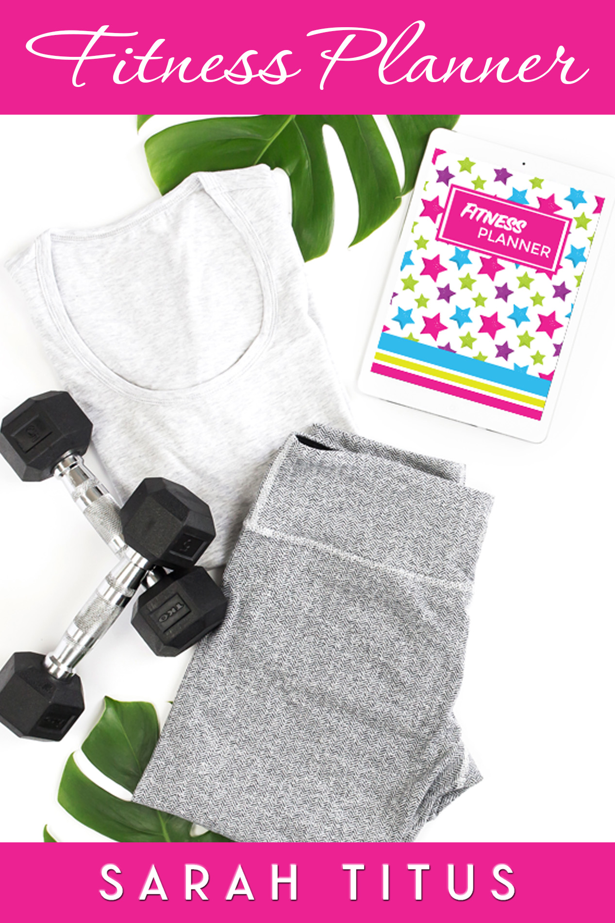 Whether you're just starting your exercise routine or been at it for years, this fitness planner free printables set will help you get in shape and organize your fitness plan. #fitnessplan #loseweight #fitness #fitnessbinder #fitnessplanner #binder #planner