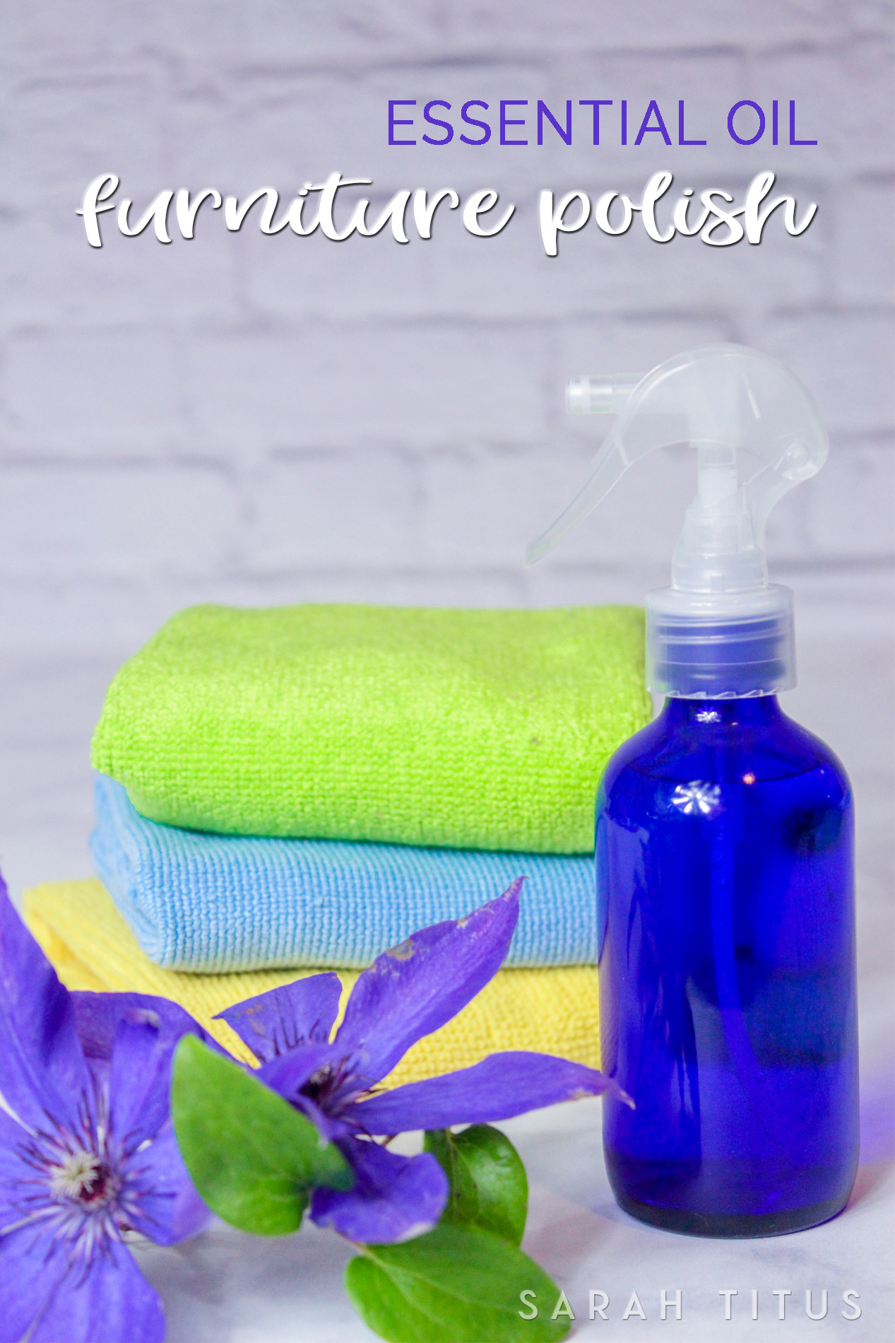 diy furniture polish with essential oils