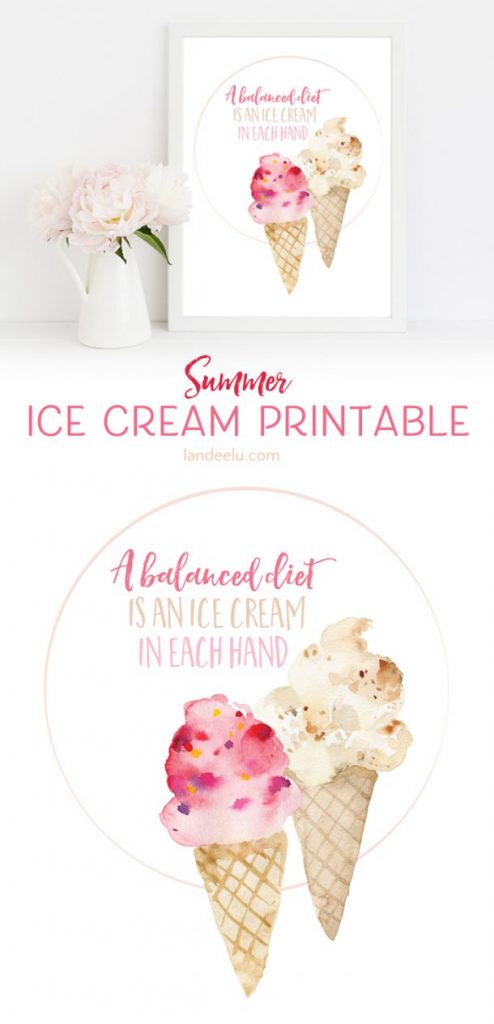 This is one of my favorites! I love being silly and this summer Wall Art will bring an extra special touch to your home.