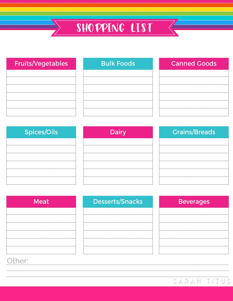 Ditch the overwhelm and save money by planning ahead with this free printable meal planner! #freeprintablemealplanner #mealplanner #printablemealplanner