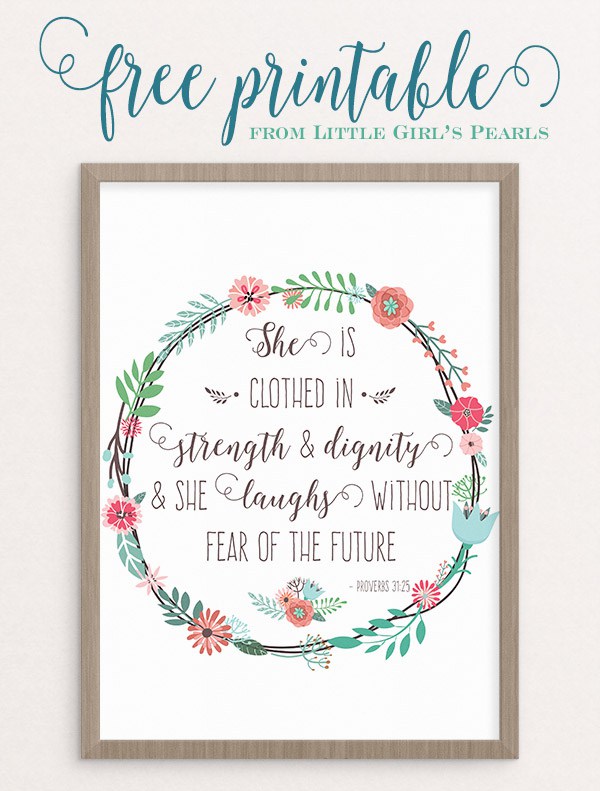 Of course, I can't miss this amazing Wall Art with this beautiful bible verse! Always prepare for the future without any fears because we know our strength is in God.