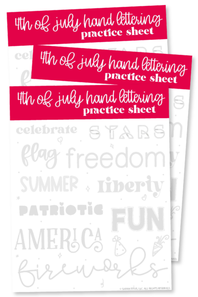 4th of July Hand Lettering-01