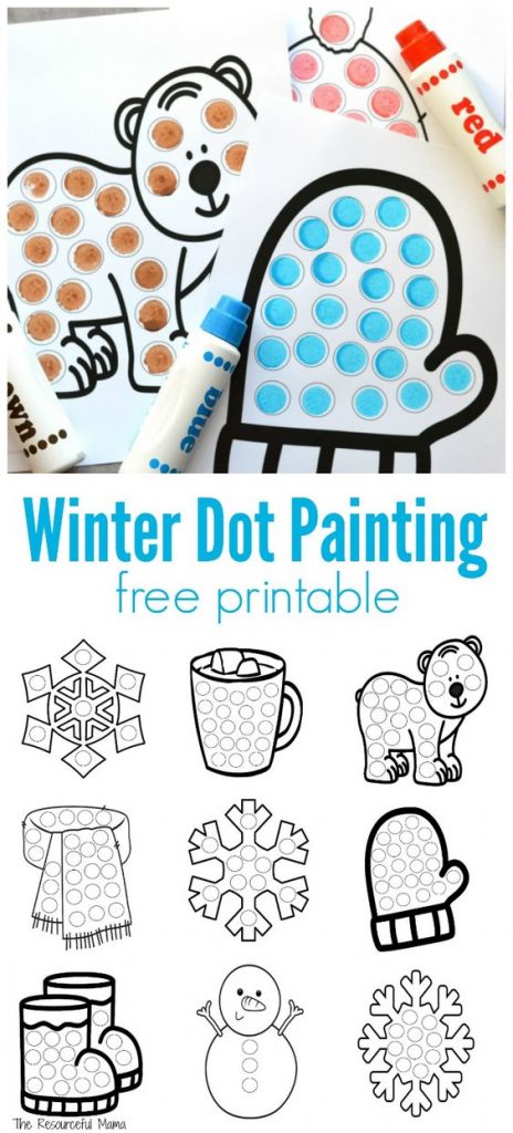 Winter Templates Printable