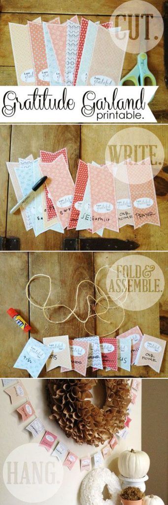 Love this simple, but elegant idea! It would look so cute in your living/dining area.