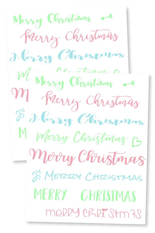 Christmas Hand Lettering-01