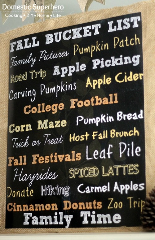 Don't miss out on anything this season.  Let this fall printable be a good reminder!